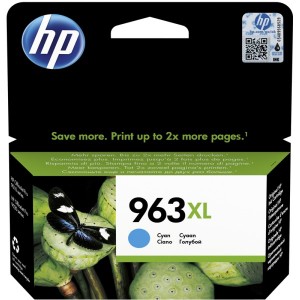 HP 963XL Cyan Original PARA LA IMPRESORA Tinteiros de HP OfficeJet Pro 9025