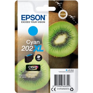 Epson 202XL Cyan Original PARA LA IMPRESORA Epson Expression Premium XP-6005 Tinteiros