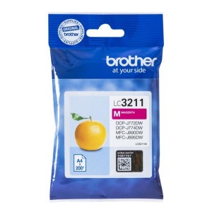 Brother LC3211 Tinteiro Magenta Original PARA LA IMPRESORA Tinteiros Brother DCP-J572DW