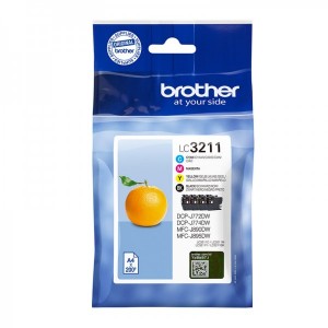 BROTHER LC3211 TINTEIRO PRETO ORIGINAL PARA LA IMPRESORA Tinteiros Brother DCP-J772DNW