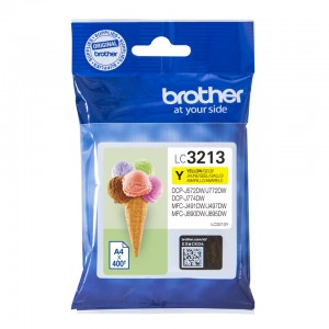 Brother LC3213 Amarelo Original PARA LA IMPRESORA Brother DCP-J497DW Tinteiros