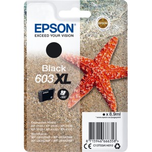 Epson 603XL Preto Original PERTENENCIENTE A LA REFERENCIA Tinteiros Epson 603/603XL
