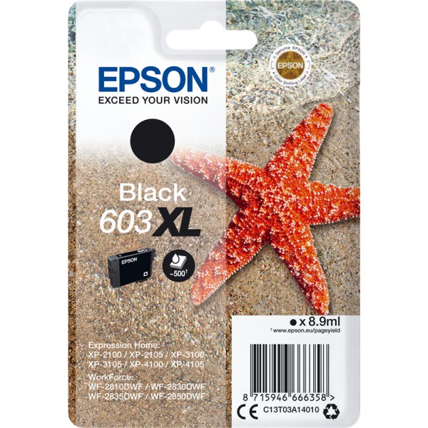 Epson 603XL Preto Original Epson 603XL Preto Original