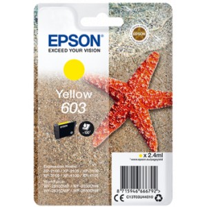 Epson 603 Amarillo Original PERTENENCIENTE A LA REFERENCIA Tinteiros Epson 603/603XL