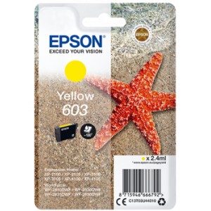 Epson 603 Amarillo Original PARA LA IMPRESORA Epson WorkForce WF-2835DWF