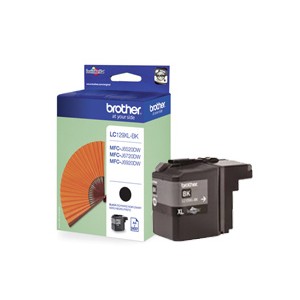 Brother LC129XL negro cartucho de tinta original. PARA LA IMPRESORA Brother MFC-J6920DW Tinteiros