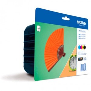 Brother LC129XL Rainbow pack (4 colores) cartucho de tinta original alta capacidad. PARA LA IMPRESORA Brother MFC-J6520DW Tinteiros