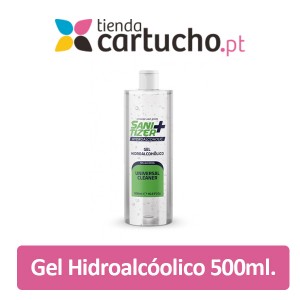 Gel Hidroalcoholico Higienizante Liquido 500ml Sanitizer Plus  PARA LA IMPRESORA Higiene Covid