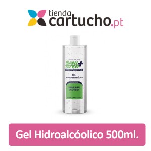 Gel Hidroalcoholico Higienizante Liquido 500ml Sanitizer Plus  PARA LA IMPRESORA Geles