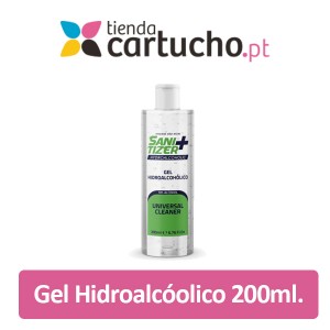 Gel Hidroalcoholico Higienizante Liquido 100ml Sanitizer Plus PARA LA IMPRESORA Higiene Covid