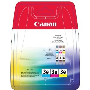Canon BCI-6 C/M/Y pack 3 colores, cartuchos de tinta original. PARA LA IMPRESORA Canon I 965 Tinteiros
