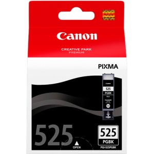 Canon PGI-525 negro cartucho de tinta original. PARA LA IMPRESORA Canon Pixma IX6550 Tinteiros