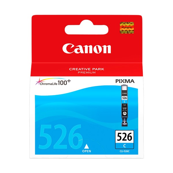 Canon CLI-526C cian tinteiro original. Canon CLI-526C cian tinteiro original.