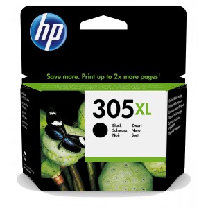 Hp 305xl Preto Tinta Original PARA LA IMPRESORA Tinteiros HP Deskjet Plus 4130