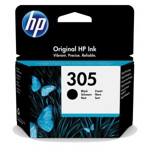 Hp 305xl Preto Tinta Original PARA LA IMPRESORA Tinteiros HP Deskjet 1212