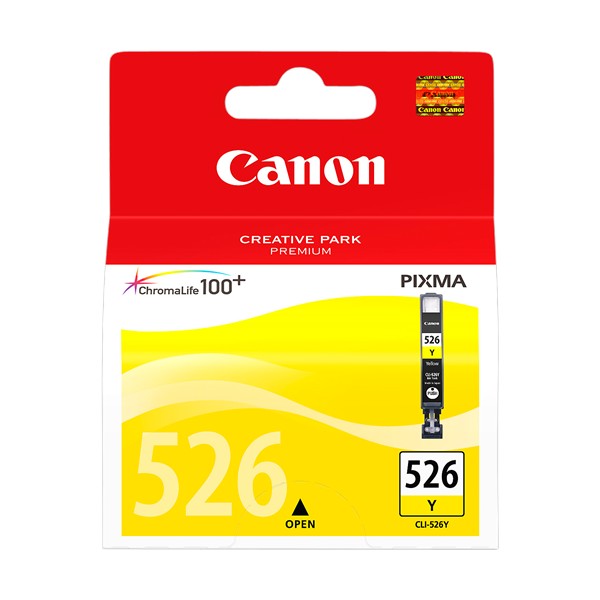 Canon CLI-526Y amarelo tinteiro original. Canon CLI-526Y amarelo tinteiro original.