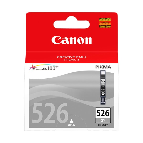 Canon CLI-526GY gris tinteiro original. Canon CLI-526GY gris tinteiro original.