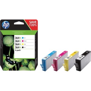 HP 364XL Pack colores (4 colores) cartucho de tinta original. PARA LA IMPRESORA HP Photosmart Wireless B110D e-All-in-One Tinteiros