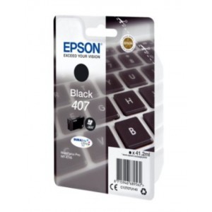 Epson 407 Preto Tinteiro Original PARA LA IMPRESORA Epson WorkForce WF-4745