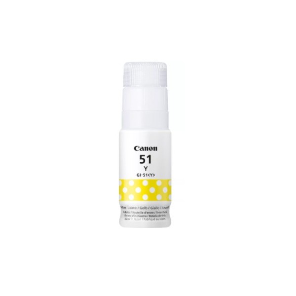 Canon Gi-51 Amarelo FrascoDe Tinta Original Canon Gi-51 Amarelo FrascoDe Tinta Original