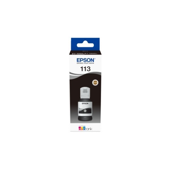 Botella Epson 113 Original Negra Botella Epson 113 Original Negra