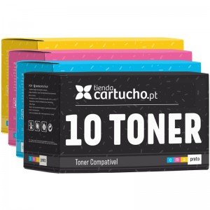 Mega Pack 10 - Toner Brother Tn2420 Compativel PARA LA IMPRESORA Brother MFC-L2715DW Toner