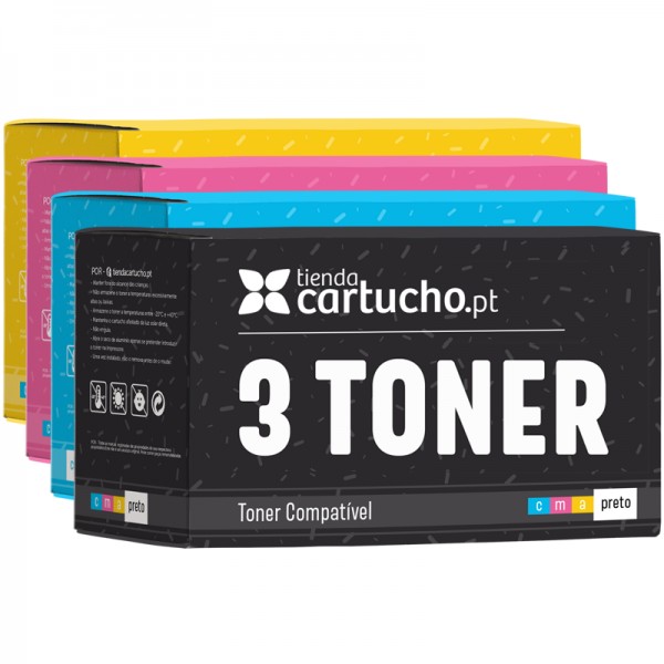 Pack 3 Toner Compativels Brother Tn2200xl Pack 3 Toner Compativels Brother Tn2200xl
