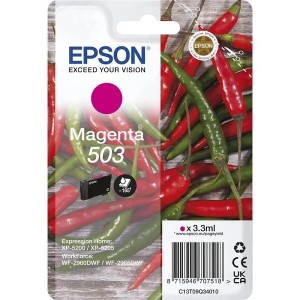 Tinteiro Epson 503 Magenta Original PERTENENCIENTE A LA REFERENCIA Tinteiros Epson 503 / 503XL