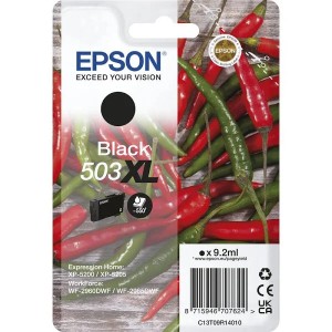 Tinteiro Epson 503xl Preto Original PERTENENCIENTE A LA REFERENCIA Tinteiros Epson 503 / 503XL