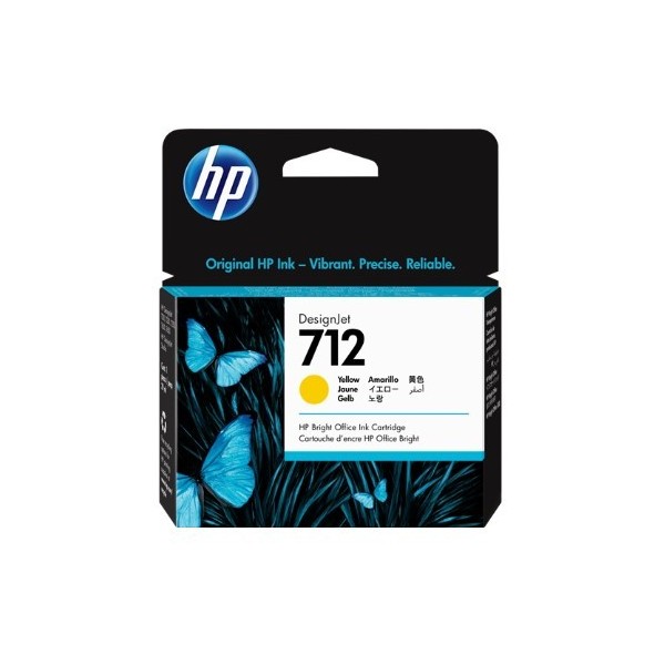 Tinteiro Hp 712 Amarelo Original Tinteiro Hp 712 Amarelo Original
