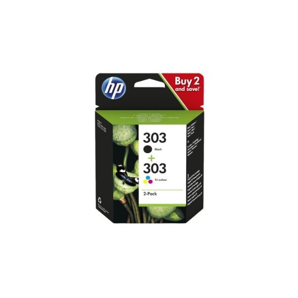 Hp 303 Original Pack Preto Y Color Hp 303 Original Pack Preto Y Color