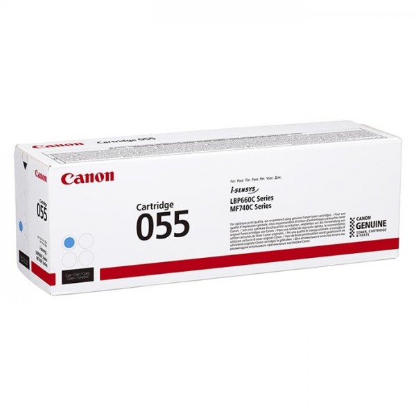 Canon 055 Ciano Original - Toner 3015c002 (2.100 Pág.) Canon 055 Ciano Original - Toner 3015c002 (2.100 Pág.)