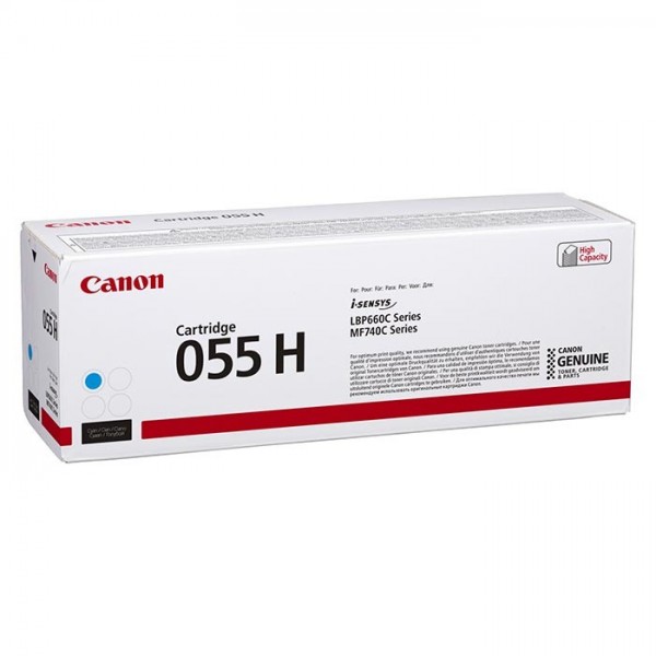 Canon 055h Ciano Original - Toner 3019c002 (5.900 Pág.) Canon 055h Ciano Original - Toner 3019c002 (5.900 Pág.)