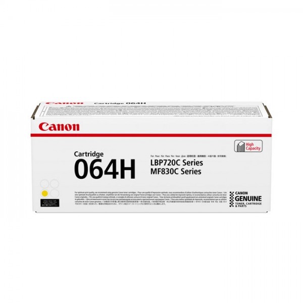 Canon 064h Amarelo Original - Toner 4932c001 (10.400 Pág.) Canon 064h Amarelo Original - Toner 4932c001 (10.400 Pág.)