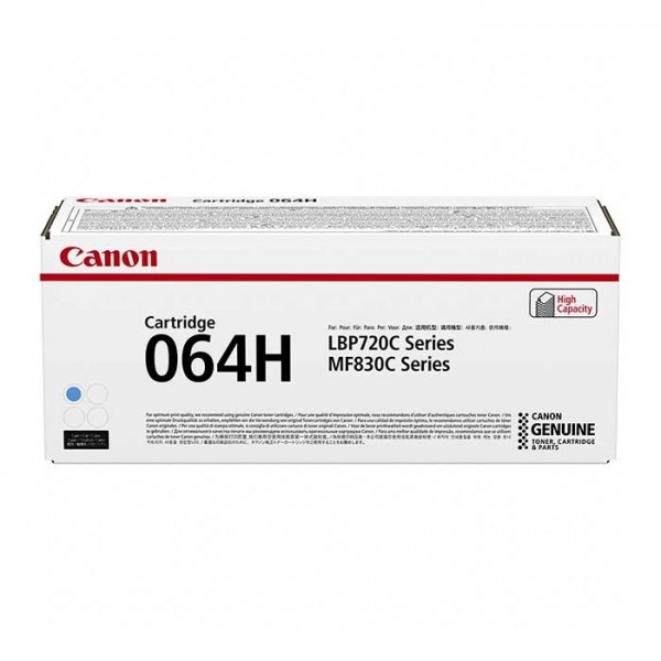 Canon 064h Ciano Original - Toner 4936c001 (10.400 Pág.) Canon 064h Ciano Original - Toner 4936c001 (10.400 Pág.)