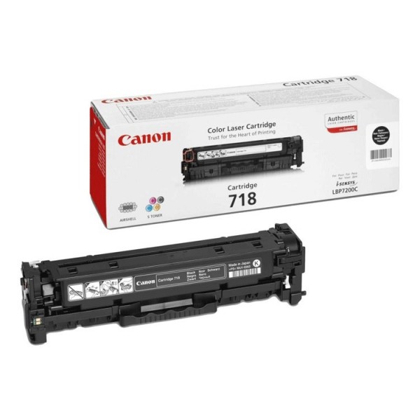 Canon 718 Preto Original - Toner 2662b002 (3.400 Pág.) Canon 718 Preto Original - Toner 2662b002 (3.400 Pág.)