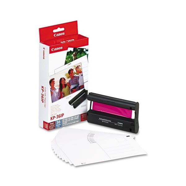 Canon Kp-36ip Value Pack Original - Toner 36 Hojas Papel Fotografico 100x148 Mm - 7737a001 (100x148 Mm / 36 Hojas Canon Kp-36ip Value Pack Original - Toner 36 Hojas Papel Fotografico 100x148 Mm - 7737a001 (100x148 Mm / 36 Hojas