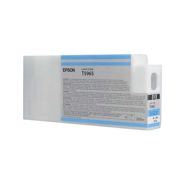 Epson T5965 Ciano Light Original - Tinta C13t596500 (350 Ml.) Epson T5965 Ciano Light Original - Tinta C13t596500 (350 Ml.)