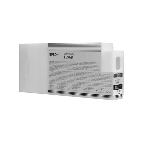 Epson T5968 Preto Mate Original - Tinta C13t596800 (350 Ml.) Epson T5968 Preto Mate Original - Tinta C13t596800 (350 Ml.)