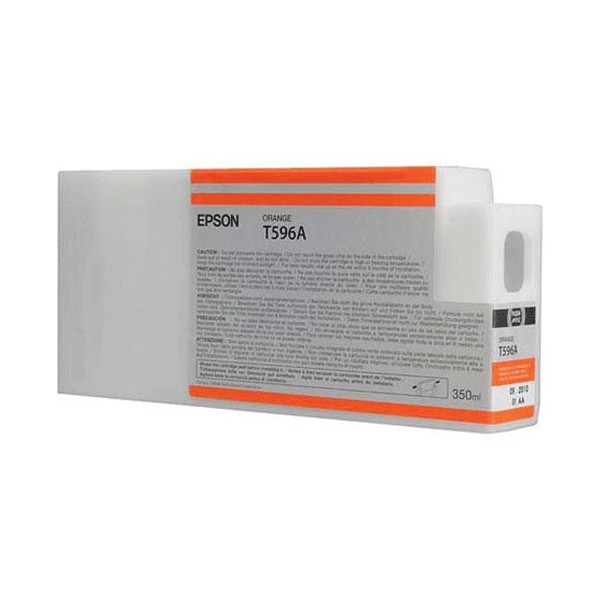 Epson T596a Laranja Original - Tinta C13t596a00 (350 Ml.) Epson T596a Laranja Original - Tinta C13t596a00 (350 Ml.)