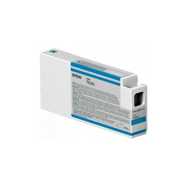 Epson T6362 Ciano Original - Tinta C13t636200 (700 Ml.) Epson T6362 Ciano Original - Tinta C13t636200 (700 Ml.)