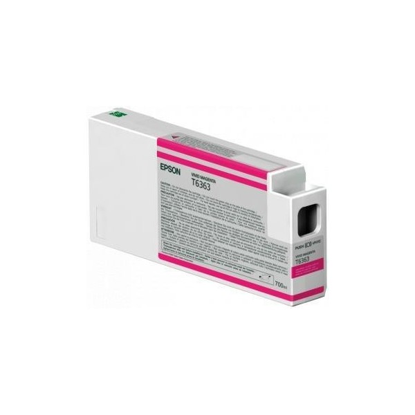Epson T6363 Magenta Vivido Original - Tinta C13t636300 (700 Ml.) Epson T6363 Magenta Vivido Original - Tinta C13t636300 (700 Ml.)