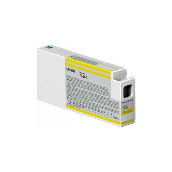 Epson T6364 Amarelo Original - Tinta C13t636400 (700 Ml.) Epson T6364 Amarelo Original - Tinta C13t636400 (700 Ml.)