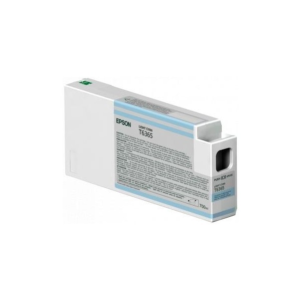 Epson T6365 Ciano Light Original - Tinta C13t636500 (700 Ml.) Epson T6365 Ciano Light Original - Tinta C13t636500 (700 Ml.)