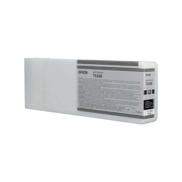 Epson T6368 Preto Mate Original - Tinta C13t636800 (700 Ml.) Epson T6368 Preto Mate Original - Tinta C13t636800 (700 Ml.)