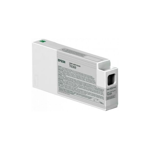 Epson T6369 Cinza Light Original - Tinta C13t636900 (700 Ml.) Epson T6369 Cinza Light Original - Tinta C13t636900 (700 Ml.)