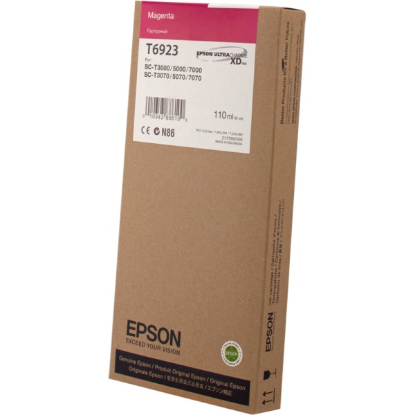 Epson T6923 Magenta Original - Tinta C13t692300 (110 Ml.) Epson T6923 Magenta Original - Tinta C13t692300 (110 Ml.)