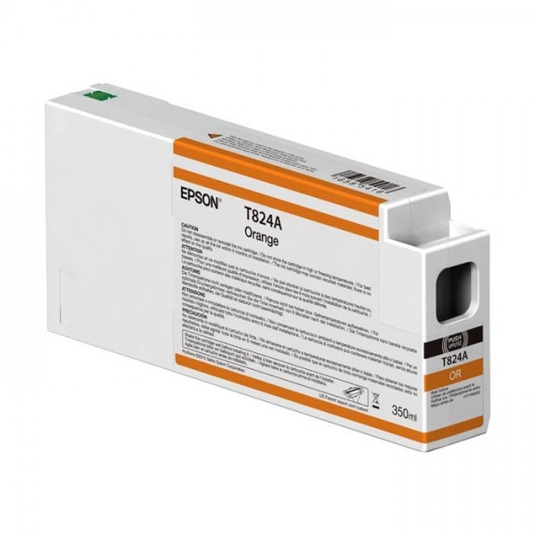 Epson T824a Laranja Original - Tinta C13t824a00 (350 Ml.) Epson T824a Laranja Original - Tinta C13t824a00 (350 Ml.)