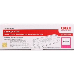  PARA LA IMPRESORA OKI C5600dn Toner