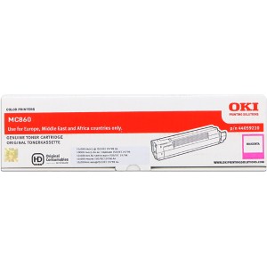  PARA LA IMPRESORA OKI MC860dn Toner